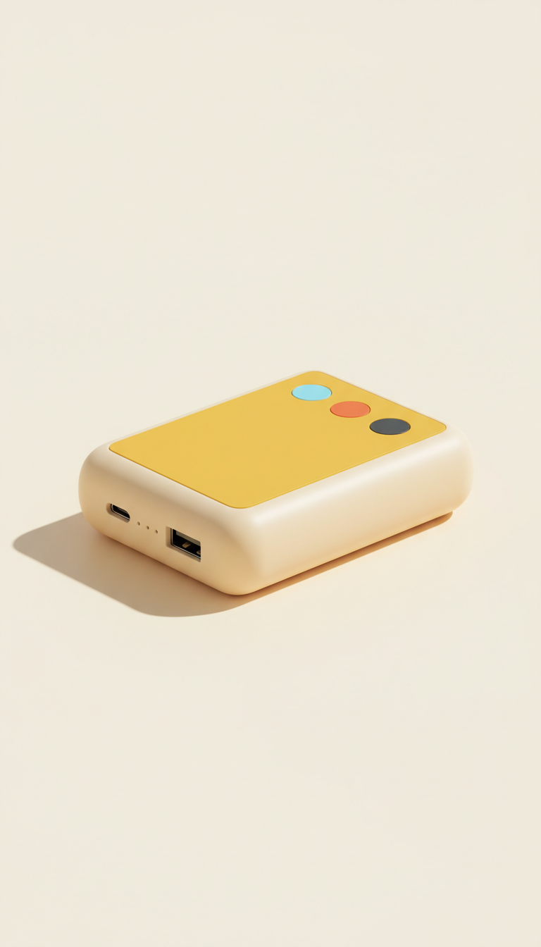Portable Fast-Charging Power Bank 20000mAh