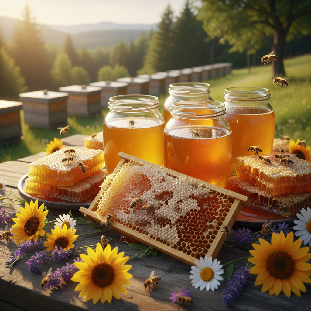 Pure Honey - Honey is a super food like pure desi ghee