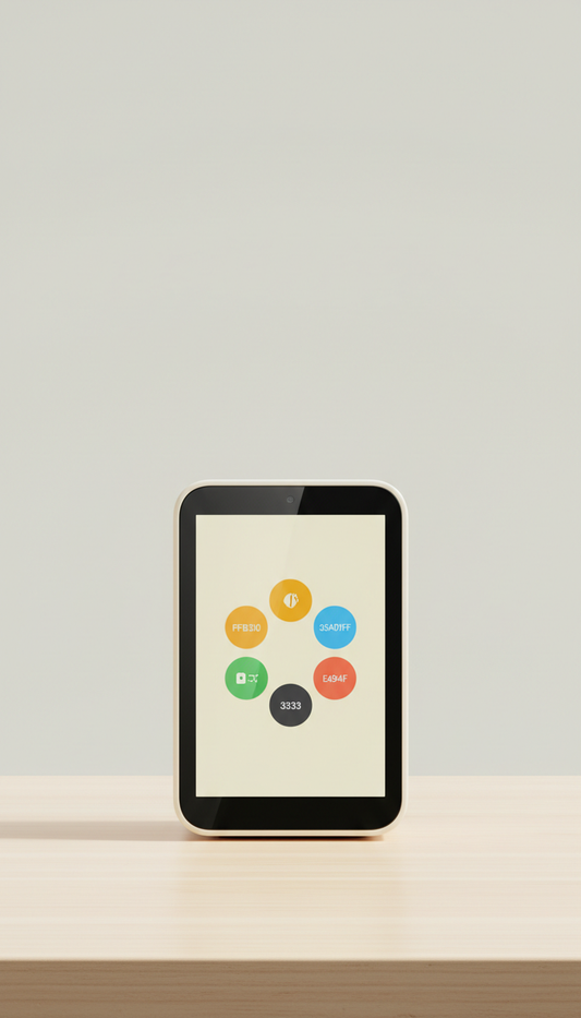Touchscreen Smart Speaker With Voice Assistant